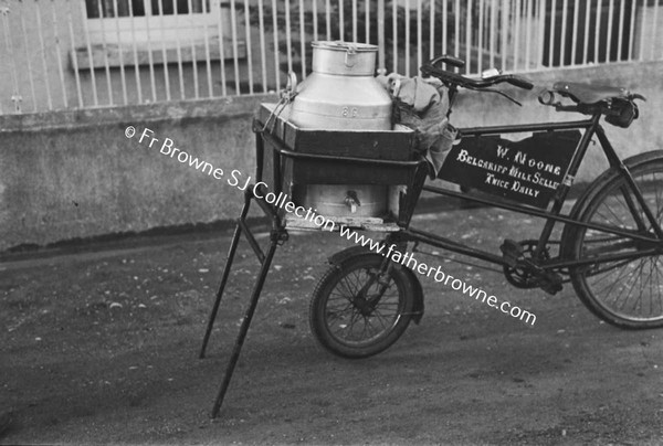 MILKMAN ON BICYCLE